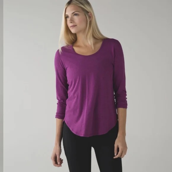Lululemon Yogini 5 Year Long Sleeve Tee - Picture 1 of 8